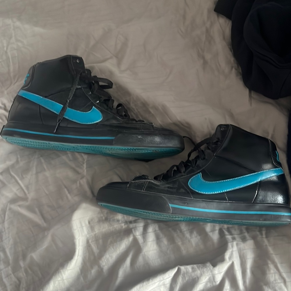 Custom painted Nike blazers